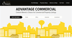 Desktop Screenshot of advantagecommercial.ca