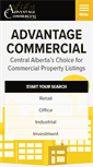 Mobile Screenshot of advantagecommercial.ca